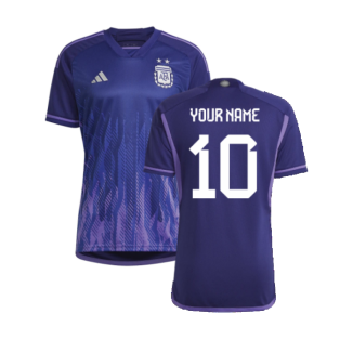 2022-2023 Argentina Away Shirt (Your Name)