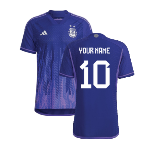 2022-2023 Argentina Authentic Away Shirt (Your Name)
