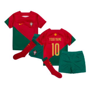 2022-2023 Portugal Home Mini Kit (Your Name)