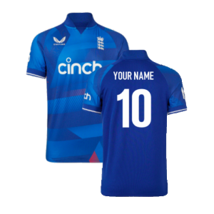 2023 England Cricket ODI Pro Short Sleeve Shirt