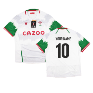 2022-2023 Wales Rugby Away Pathway Shirt (Your Name)