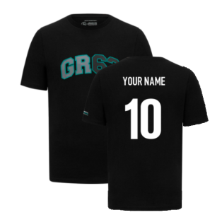 2023 Mercedes George Russell GR63 T-Shirt (Black) (Your Name)