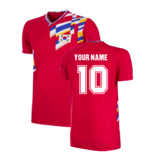 South Korea 1994 Retro Football Shirt (Your Name)