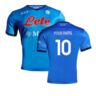 2021-2022 Napoli Home Jersey (Your Name)
