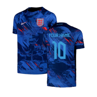 2022-2023 England Pre-Match Football Jersey (Kids) (Your Name)