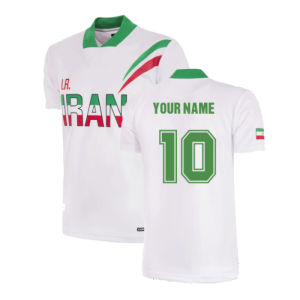 Iran 1998 Retro Football Shirt (Your Name)