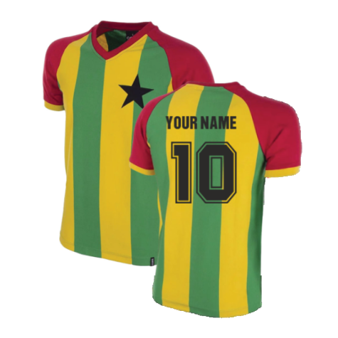 Ghana 1980s Retro Shirt (Your Name)