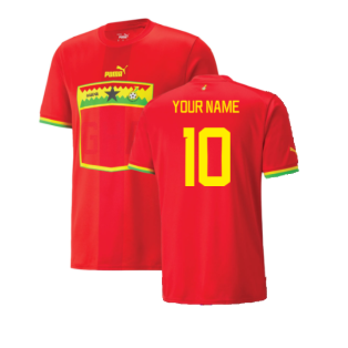 2022-2023 Ghana Away Shirt (Your Name)
