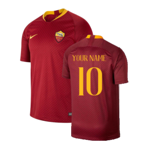 2018-2019 Roma Home Shirt (Your Name)