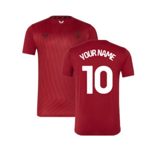 2022-2023 Charlton Training Shirt (Red) (Your Name)