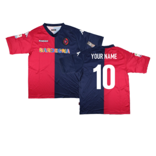 2012-2013 Cagliari Home Shirt (Your Name)
