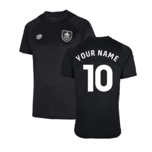 2022-2023 Burnley Training Shirt (Black) (Your Name)