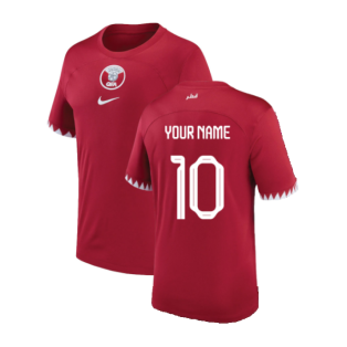 2022-2023 Qatar Home Shirt (Your Name)