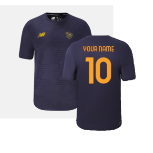 2022-2023 Roma Lightweight Jersey (Navy) (Your Name)
