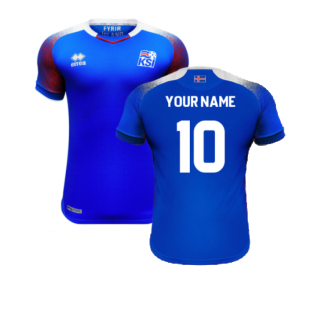 2018-2019 Iceland Home Shirt (Your Name)