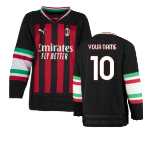 2022-2023 AC Milan Oversized Winter Jersey (Your Name)