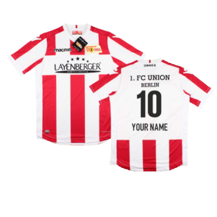 2017-2018 Union Berlin Authentic Home Match Shirt (Your Name)