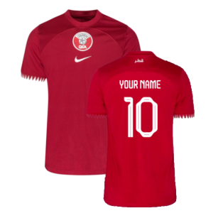 2022-2023 Qatar Home Vapor Shirt (Your Name)