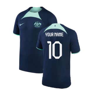 2022-2023 Australia Away Shirt (Your Name)