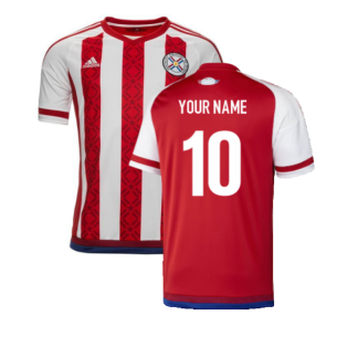 2014-2015 Paraguay Home Shirt (Your Name)