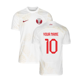 2022-2023 Qatar Away Shirt (Kids) (Your Name)