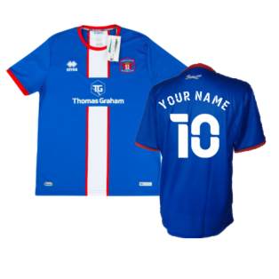 2021-2022 Carlisle United Home Shirt (Your Name)