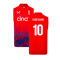 2023 England Cricket T20 Pro Sleeveless Vest (Red) (Your Name)