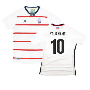 2018-2019 Cambodia Away Authentic Shirt