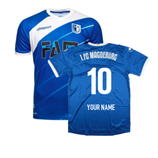 2018-2019 FC Magdeburg Home Shirt (Your Name)