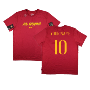 2018-2019 Roma Pre-Season Tee (Team Crimson) (Your Name)