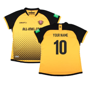 2020-2021 Dynamo Dresden Home Shirt (Ladies) (Your Name)