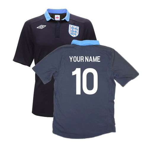 2012-2013 England Away Shirt (Your Name)