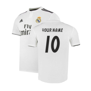2018-2019 Real Madrid Home Shirt LFP (Your Name)
