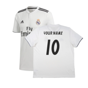 2018-2019 Real Madrid Home Shirt (Your Name)