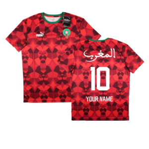 2023-2024 Morocco FtblCulture Tee (Red)