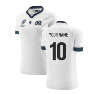 Scotland RWC 2023 Away Replica Rugby Shirt (Ladies) (Your Name)