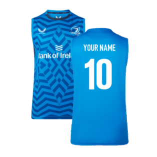 2023-2024 Leinster Training Vest (Blue) (Your Name)