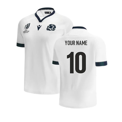 Scotland RWC 2023 Away Replica Rugby Shirt (Your Name)