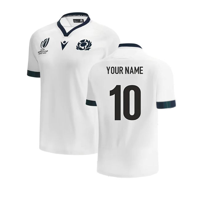 Scotland RWC 2023 Away Replica Rugby Shirt (Your Name)
