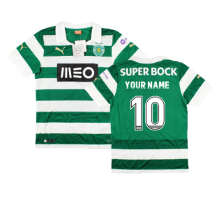 2013-2014 Sporting Lisbon Home Shirt (Your Name)