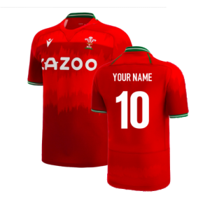 2022-2023 Wales Home Pathway Authentic Pro Rugby Shirt