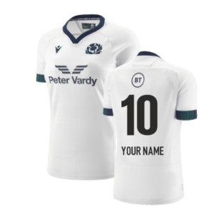 2023-2024 Scotland Away Rugby Poly Replica Shirt (Ladies) (Your Name)