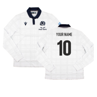 2023-2024 Scotland Rugby Alternate LS Cotton Shirt (Your Name)