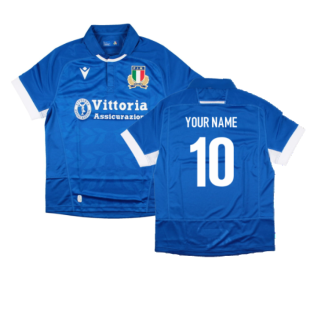 2023-2024 Italy Rugby Home Replica Shirt (Your Name)
