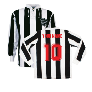 Newcastle United 1927 League Champions Retro Shirt (Your Name)