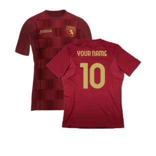 2023-2024 Torino Training Shirt (Burgundy) (Your Name)