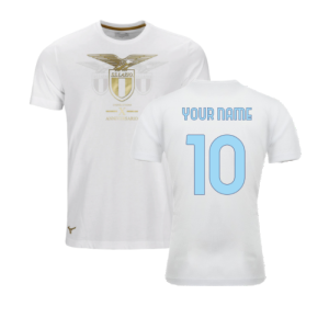 2023 Lazio Special Anniversary Logo Tee (White)