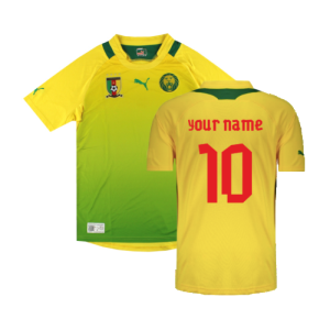 2012-2013 Cameroon Away Shirt (Your Name)