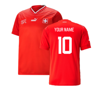 2022-2023 Switzerland Home Shirt (Your Name)