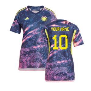 2023-2024 Colombia Away Shirt (Ladies) (Your Name)